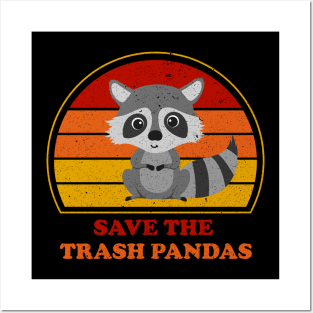 Save The Trash Pandas Posters and Art